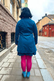 Cissi och Selma coat Berit Petrol