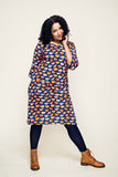 Cissi och Selma dress Doris Kittens koppar orange