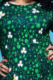 Cissi och Selma dress Helga Kaprisblomma grön