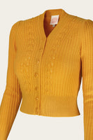 Emmy -The Scandi Summer Cardi - Turmeric