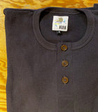 Kubik cotton Henley Graphite