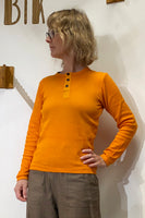 Kubik cotton Henley Honey