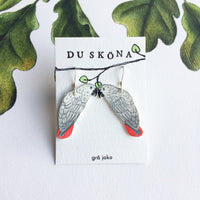 Du sköna bird earrings