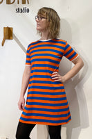 Kubik dress Calypso stripes