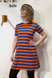 Kubik dress Calypso stripes