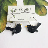 Du sköna bird earrings