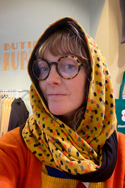 Kubik Hooded Scarf