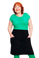 Cissi och Selma Majken skirt svart