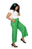 Cissi och Selma Molly pants Ängsblom grön