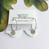 Du sköna bird earrings