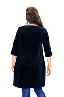Cissi & Selma dress Olivia Corduroy Blå