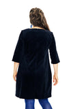 Cissi & Selma dress Olivia Corduroy Blå