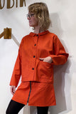 Kubik Overshirt Strömma Lotta röd