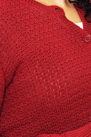 Cissi och Selma cardigan Sigrid Läppstift