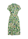 Palava Louise - Green Postcards Dress