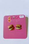 Becca Design hamburger earrings