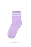 American socks ankle high violet