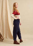 Palava Wilma Navy Corduroy Trousers 10